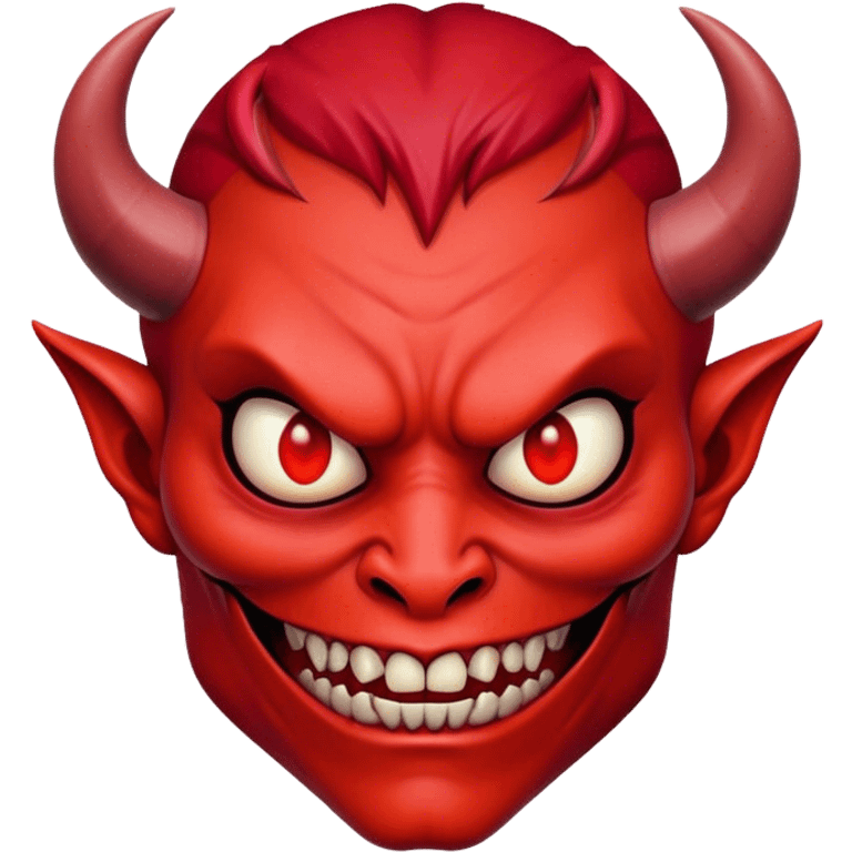 freaky devil emoji