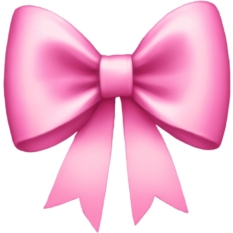 Pink bow emoji