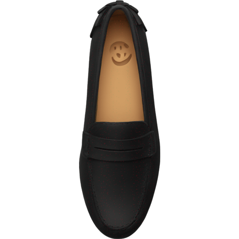 Loafers black emoji