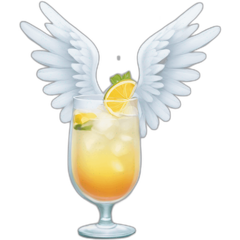 angel-drinking-cocktail emoji