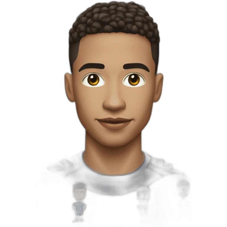 Kylian m’bappé with champions league emoji