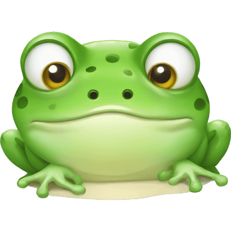 cute frog emoji