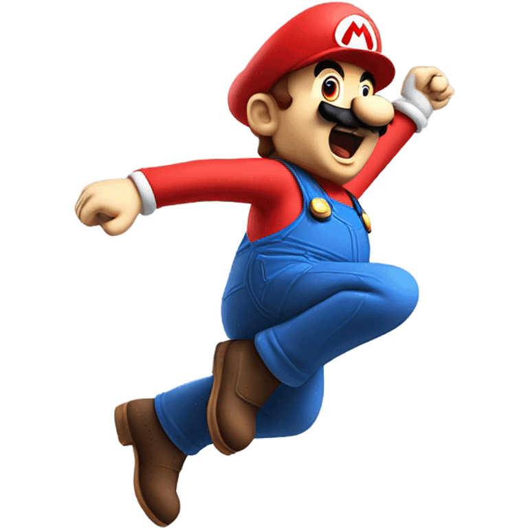 Mario from Mario 64 emoji