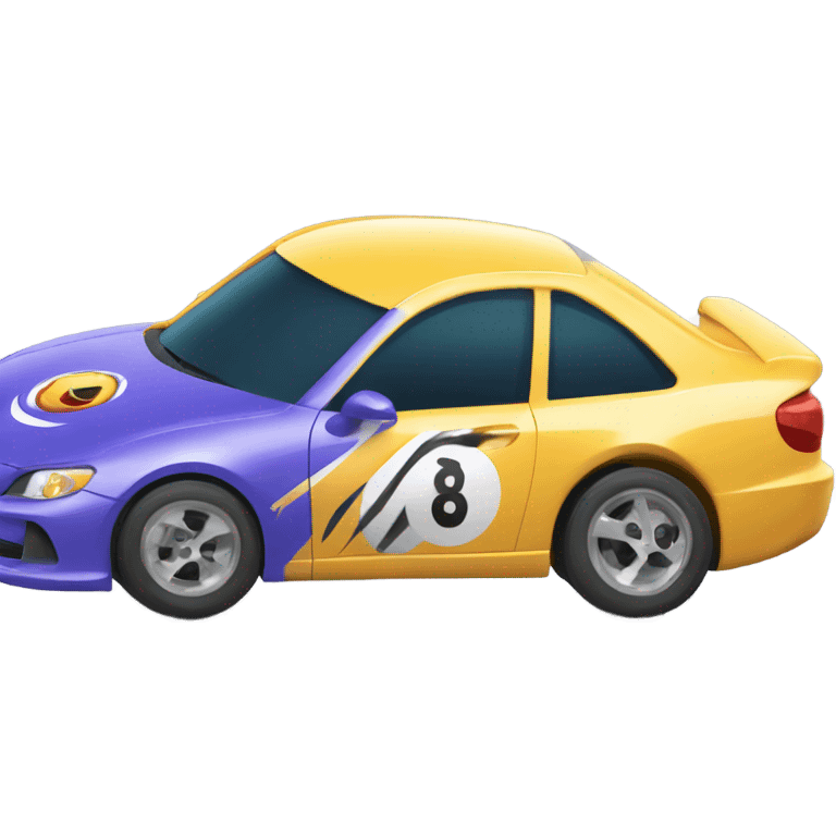 Racing emoji