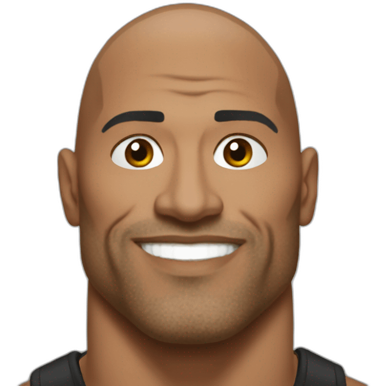 The rock emoji