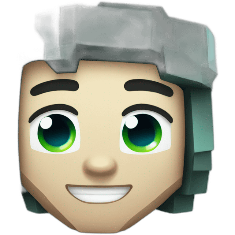 Minecraft diamond emoji