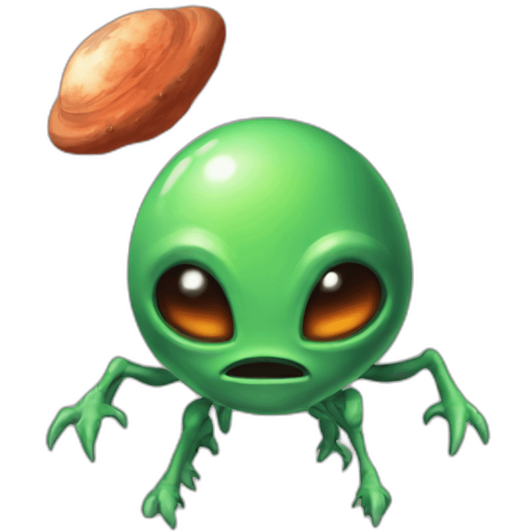 Alien Mars Attack emoji