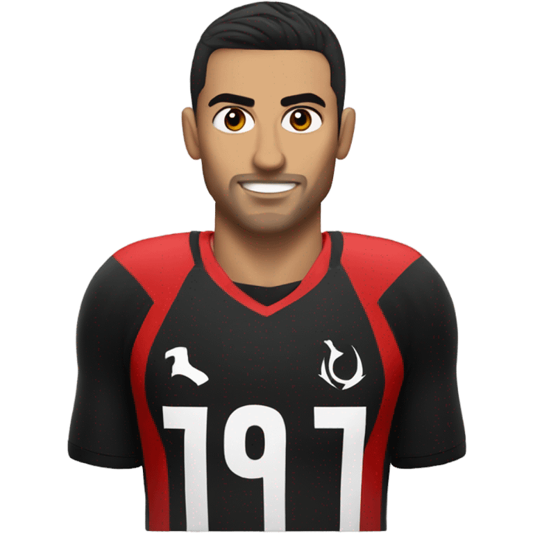 Albanian football player emoji