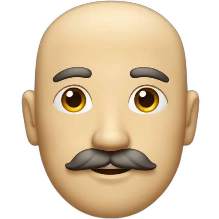 man-with-vertical-rectangular-mustache emoji