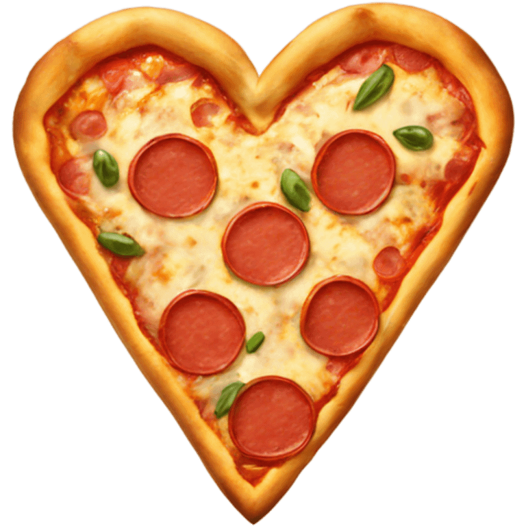 Pizza heart emoji