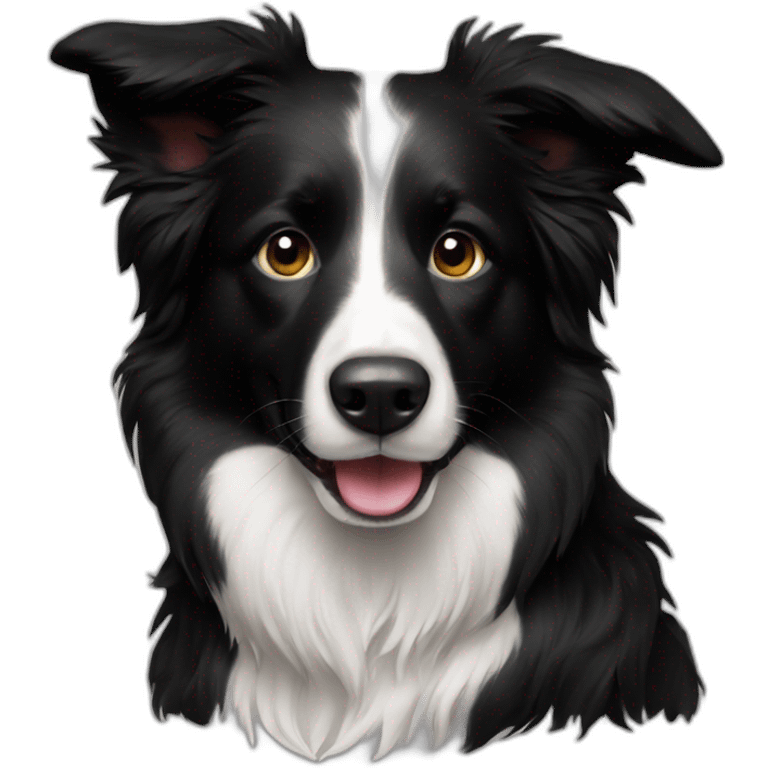 border collie black emoji