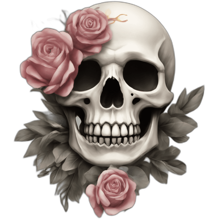 Momento Mori tattoo emoji