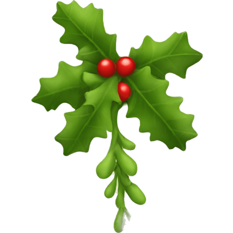 mistletoe  emoji