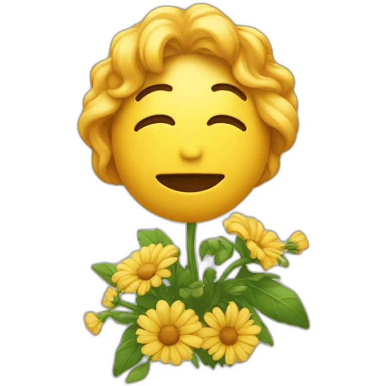 emoji that vomits flowers emoji