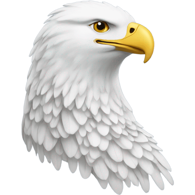 White eagle  emoji