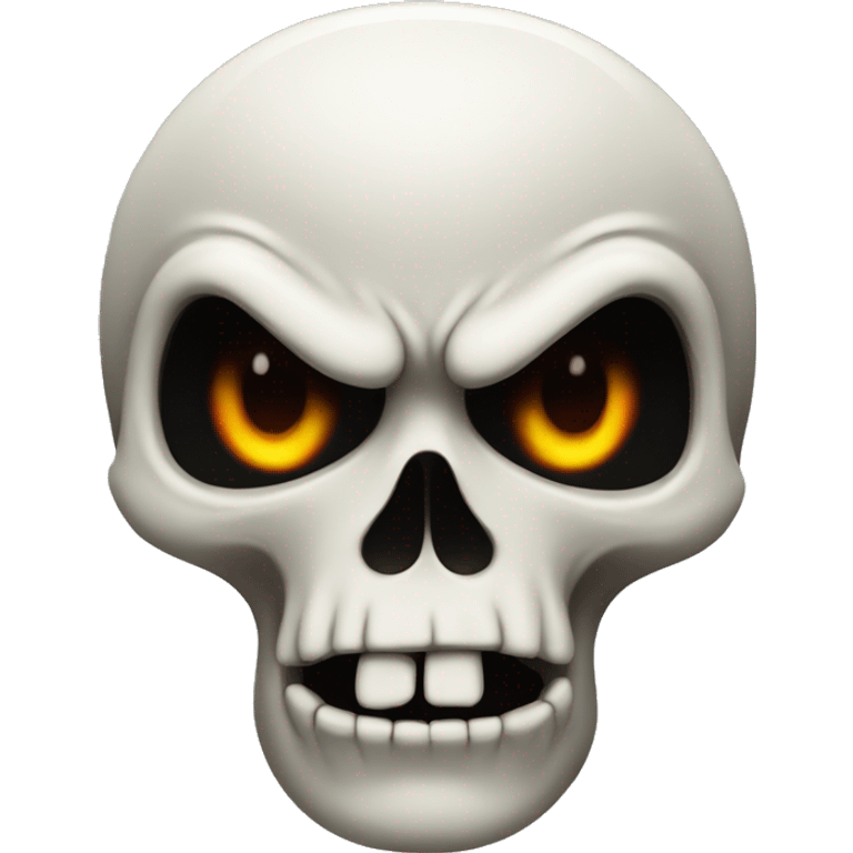 rage skull emoji