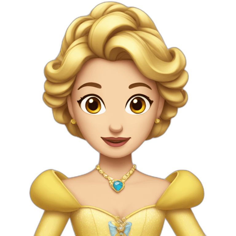 Princesse belle emoji