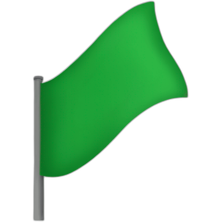 green flag emoji