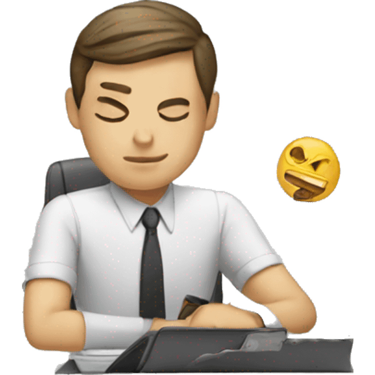 person working hard emoji