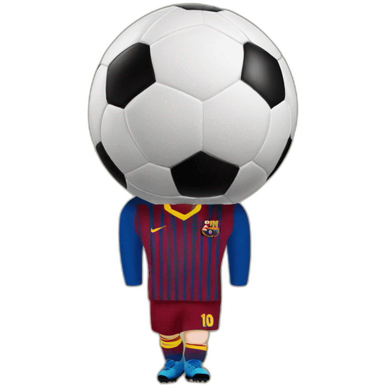 Messi ballon d'or emoji