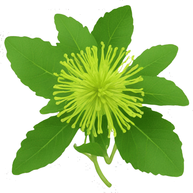 wild bergamot emoji