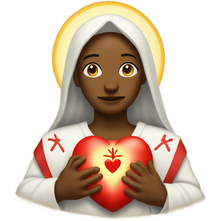 Sacred heart emoji