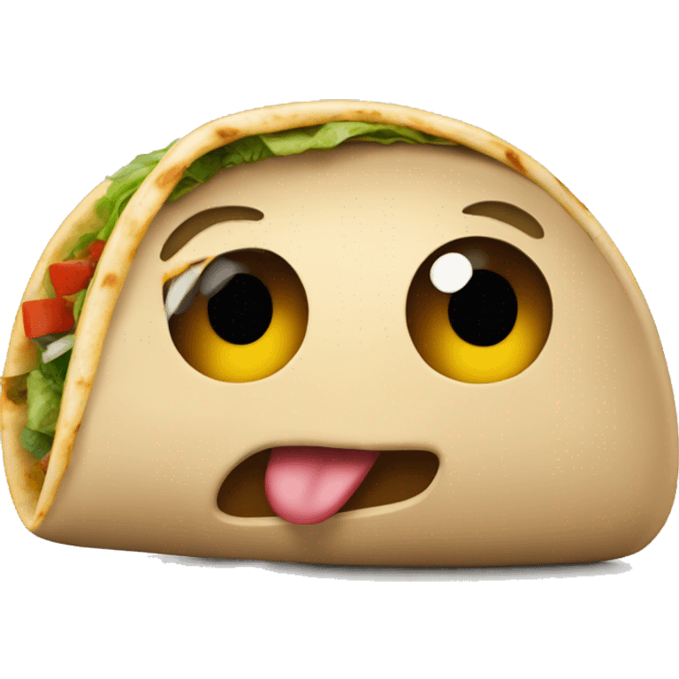 burrito that above it says "Neato!" emoji