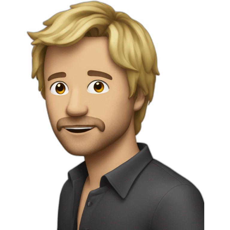 Renaud chanteur emoji