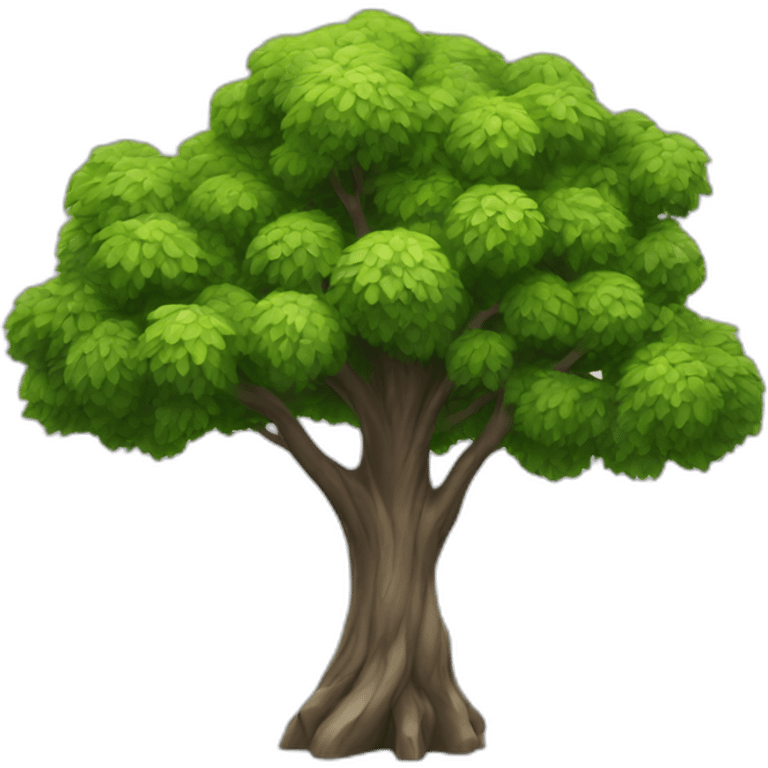 sculpture of a tree emoji