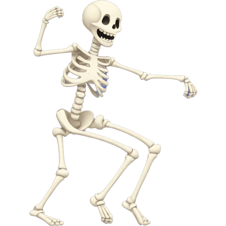 1 dancing skeleton emoji