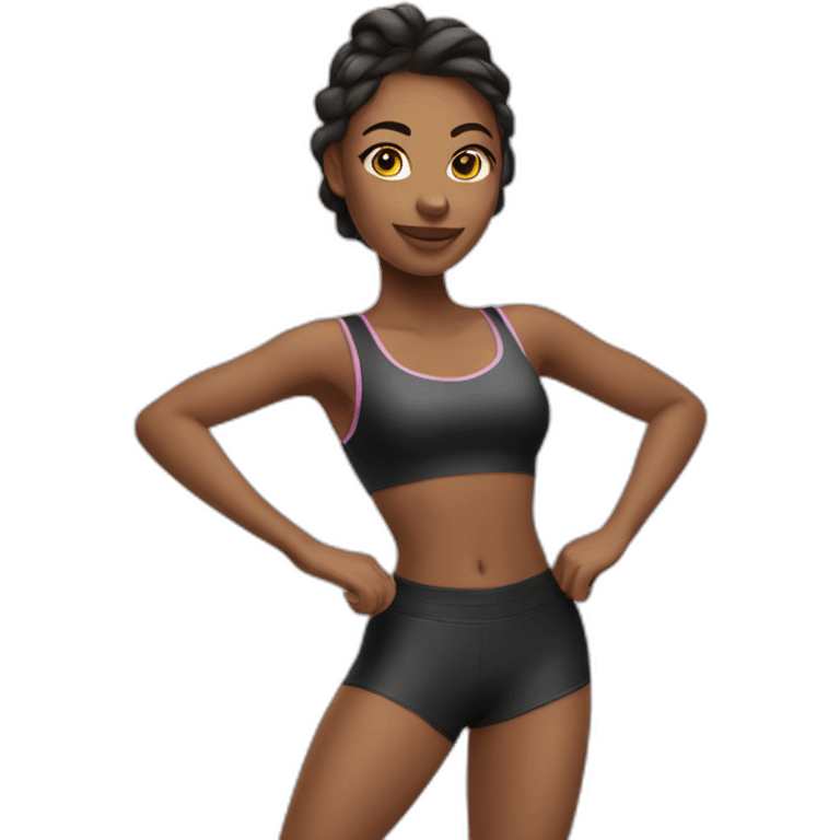 sport girl dancer emoji