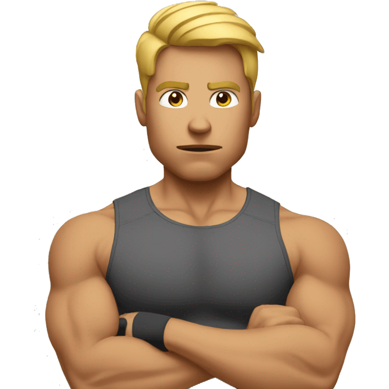 confused personal trainer emoji