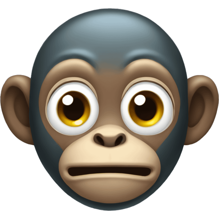 water needing monkey emoji