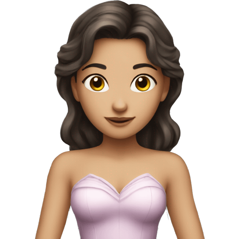 attractive brunette fairy  emoji