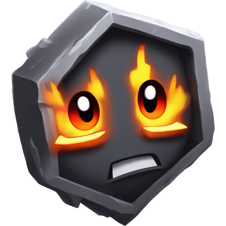 Fire in the  hole Geometry Dash ￼ emoji