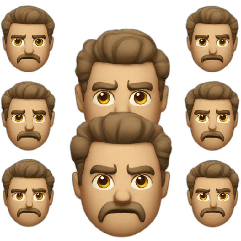 Cranky boss emoji