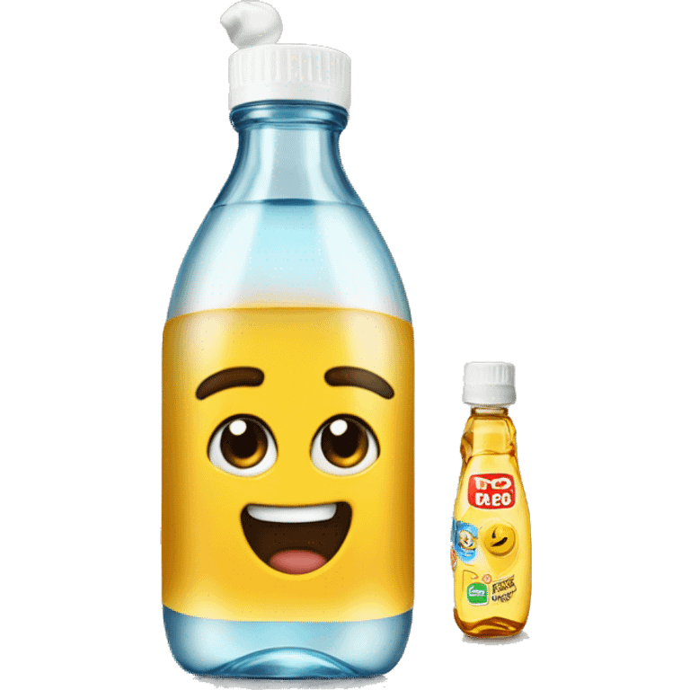 P diddy and baby oil bottle emoji