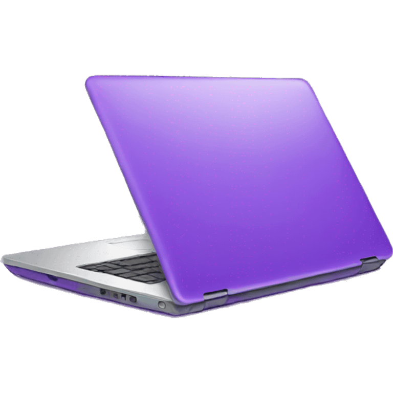 laptop purple emoji