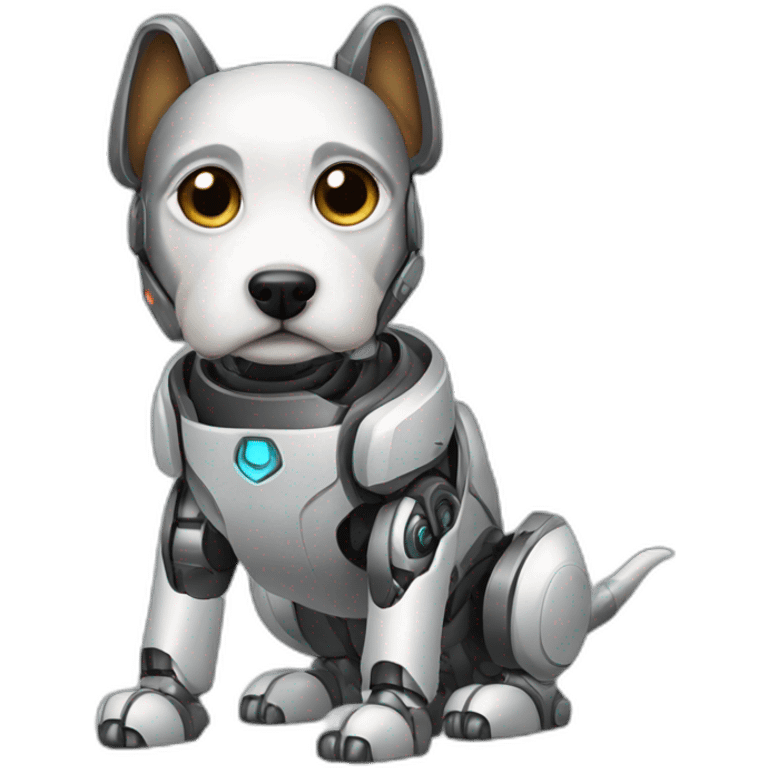 robot dog emoji