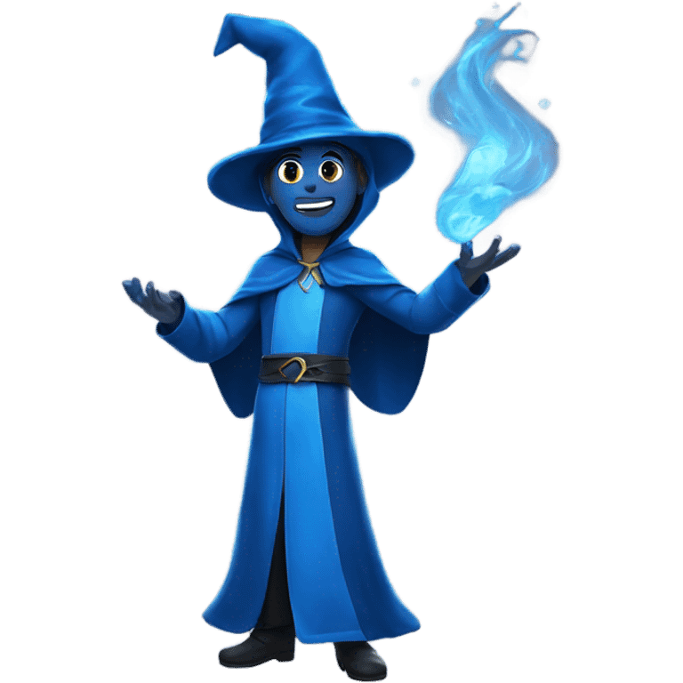 Blue magic  emoji