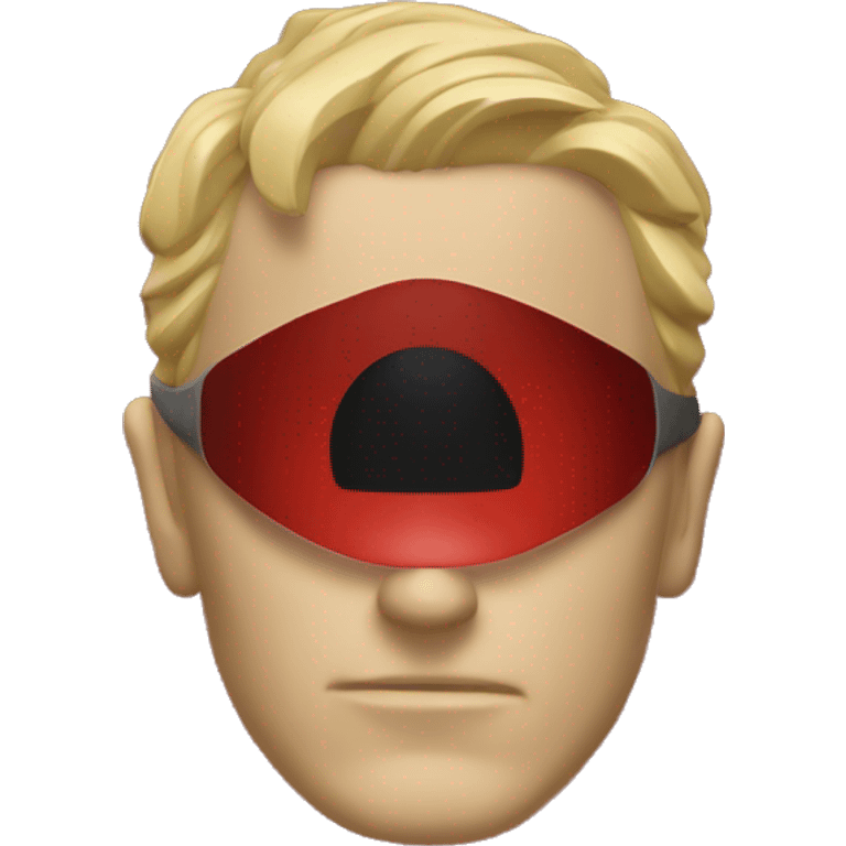 homelander with laser red eyes emoji