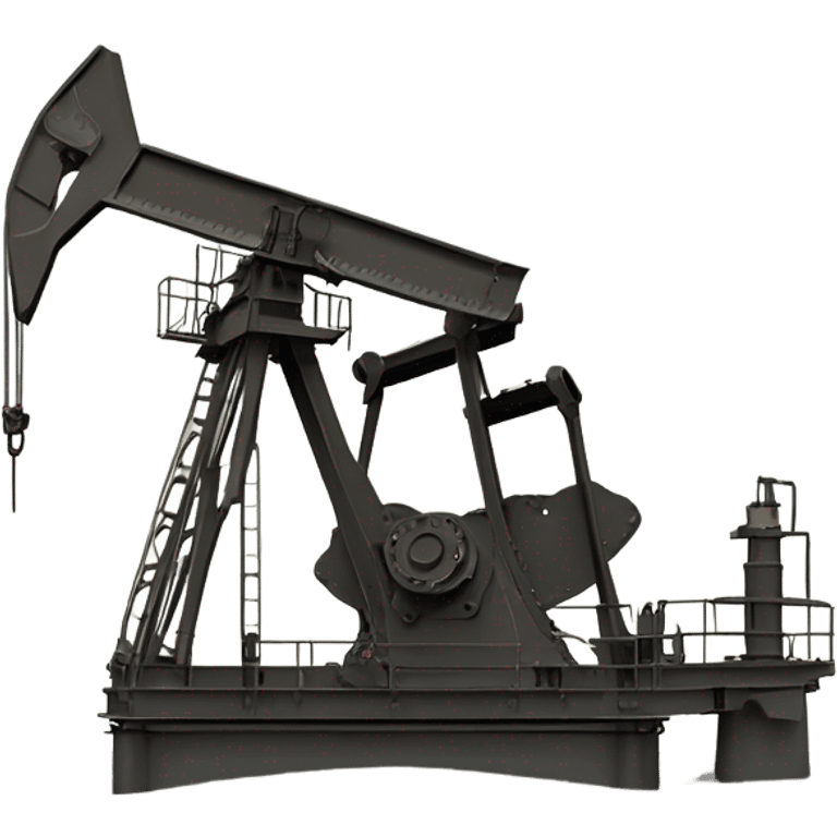 Oilfield pump jack emoji