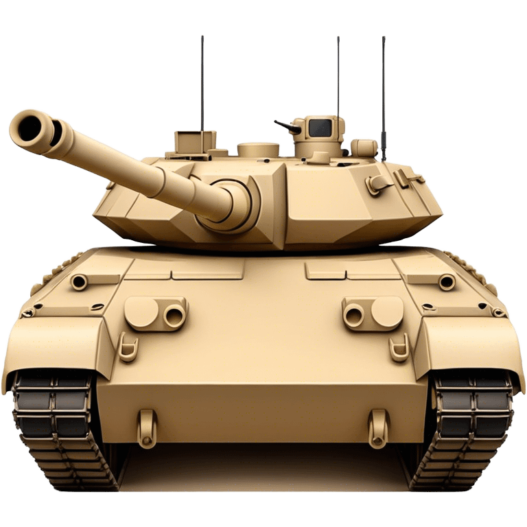 M1 Abrams Tank (sand colour) emoji