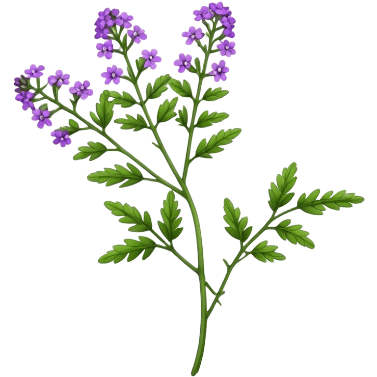 verbena branch emoji