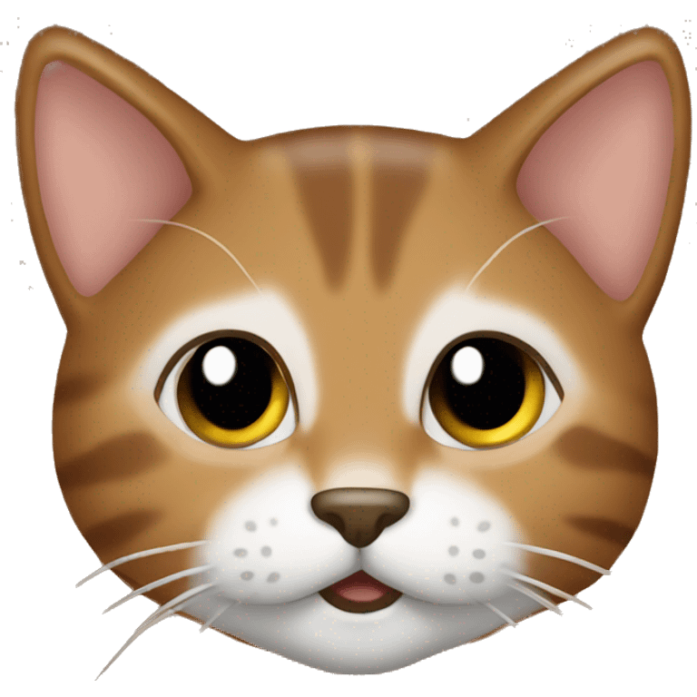 leave as is. make cats brown colored  emoji