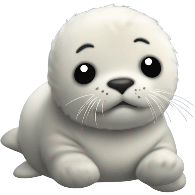 seal plushie full body fluffy emoji