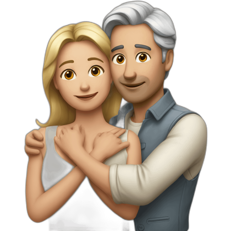 Amour et colère emoji