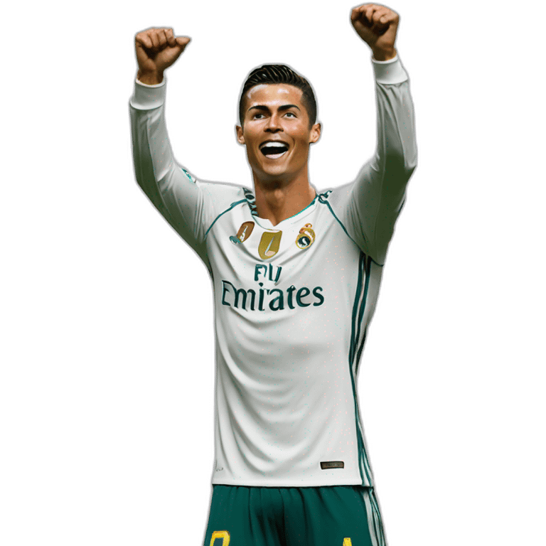 Cristiano ronaldo do him celebration emoji