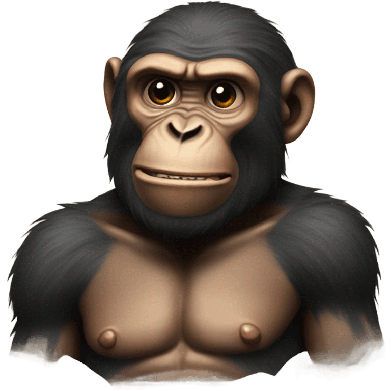 Ape Beating Chest  emoji