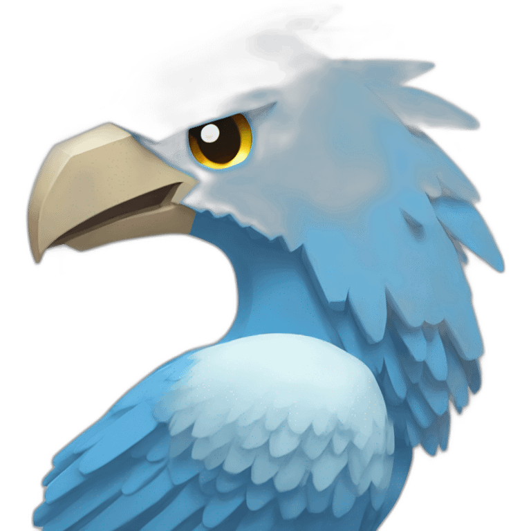 Minecraft Articuno Head emoji